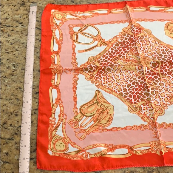 New silk fancy scarf, face mask, headband - Picture 3 of 6